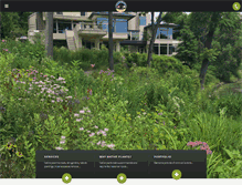 Tablet Screenshot of creatingsustainablelandscapes.com